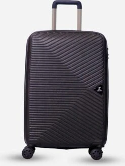 ©TROLLEYZ - Ibiza No.3 - Reiskoffer 69cm Met TSA Slot - Dubbele Wielen - 360° Spinners - 100% ABS - Reiskoffer In Night Black -Optimaal Reisopslag Winkel 900x1200 18