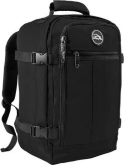 CabinMax Metz Reistas – Handbagage 20L – Rugzak – Schooltas - 40x25x20 Cm – Compact Backpack – Lichtgewicht – Zwart -Optimaal Reisopslag Winkel 905x1200 2