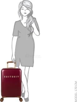 SUITSUIT - Fab Seventies Classic - Biking Red - Handbagage (55 Cm) 15 SUITSUIT - Fab Seventies Classic - Biking Red - Handbagage (55 Cm) -Optimaal Reisopslag Winkel 907x1200 1