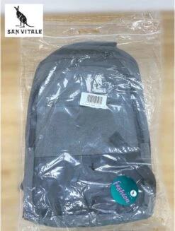 San Vitale® - Rugzak 2.0 Met USB Poort - Schooltas - 16 Inch Laptop Rugtas - Dames/Heren - 30L - Waterafstotend - Grijs 9 San Vitale® - Rugzak 2.0 Met USB Poort - Schooltas - 16 Inch Laptop Rugtas - Dames/Heren - 30L - Waterafstotend - Grijs -Optimaal Reisopslag Winkel 907x1200 7