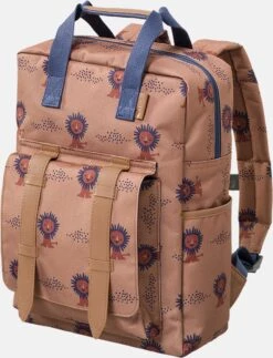 Fresk Rugzak Leeuw Large - Backpack - Schooltas - Bruin -Optimaal Reisopslag Winkel 918x1200