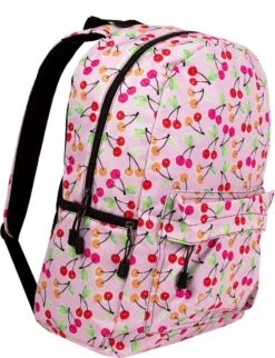 GoPa Rugzak Voor Meisjes | Schooltas | Rugtas | Kersen | Cherry | Roze | Vrouwen -Optimaal Reisopslag Winkel 921x1200 3