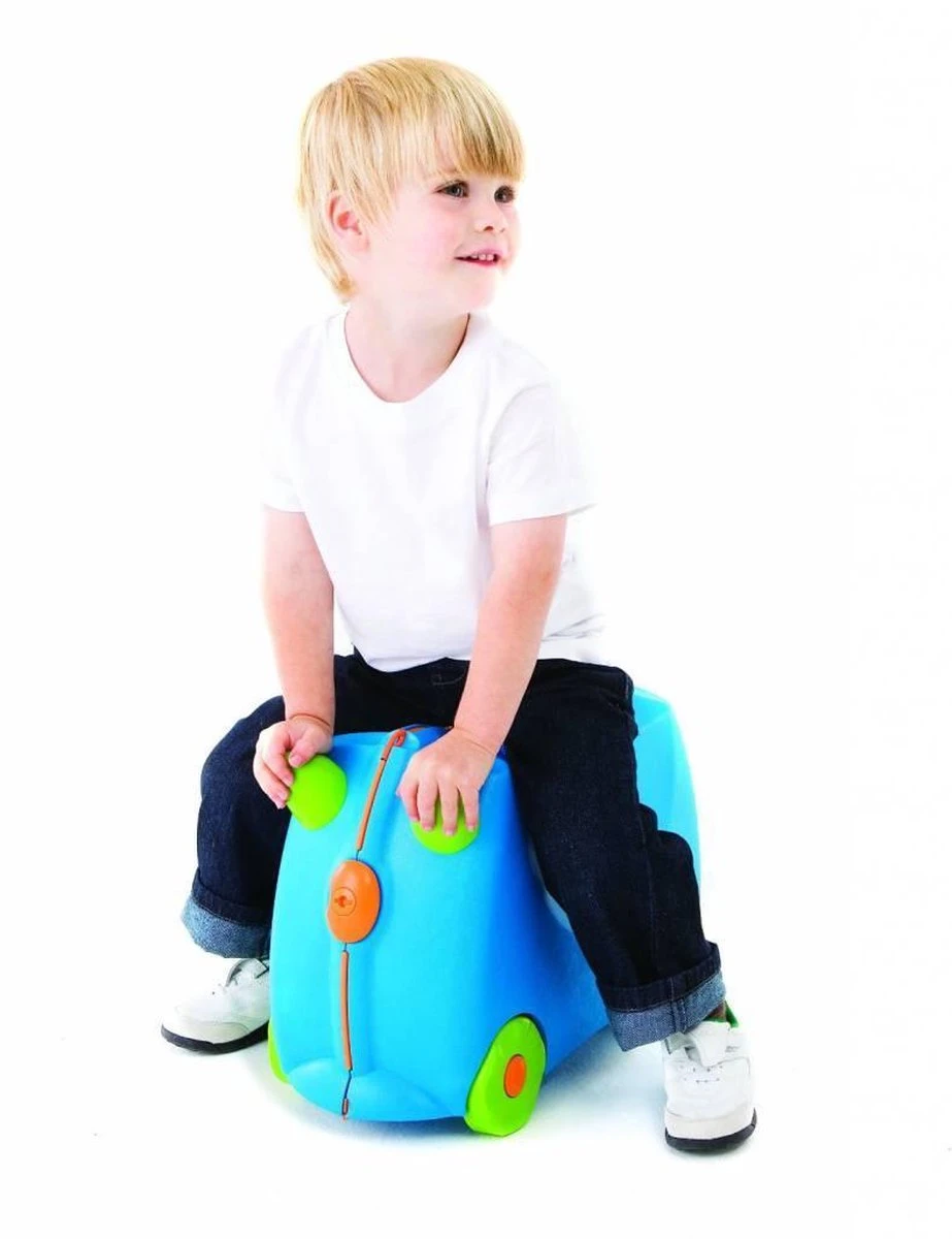 Trunki Ride-On Handbagage koffer 46 cm - Terrance Trunki Ride-On Handbagage Koffer 46 Cm - Terrance -Optimaal Reisopslag Winkel