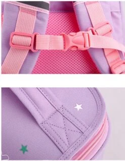 Kinder Rugzak - Rugtas Voor Meisjes - Kleuter - Peuter - Schooltas Basisschool - Eenhoorn Roze -Optimaal Reisopslag Winkel 931x1200 4