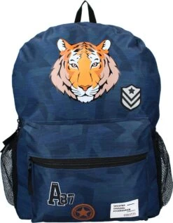 Skooter Cool Claws - Rugzak - Schooltas Jongen - Blauw - Tijger