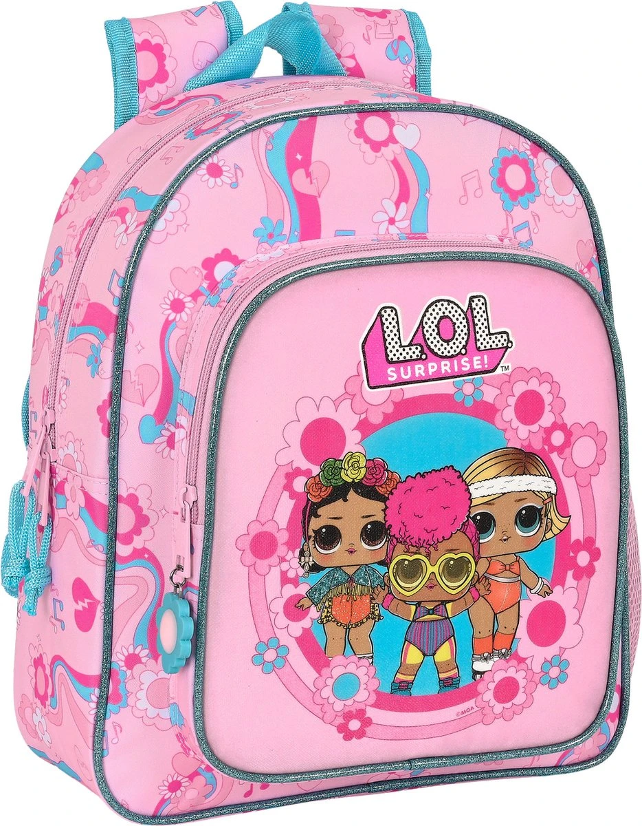 LOL Surprise!, Glow Girls - Rugzak - 34 x 28 x 10 cm - Polyester L.O.L. Surprise! LOL Surprise!, Glow Girls - Rugzak - 34 X 28 X 10 Cm - Polyester -Optimaal Reisopslag Winkel 934x1200 1