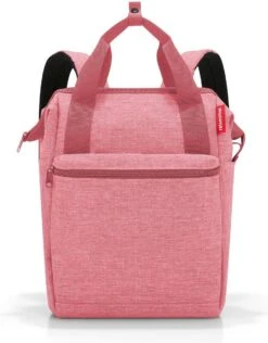 Reisenthel Allrounder R Schouder/ Rugtas - 12L - Twist Berry Roze