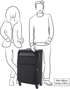 Gabol Cloud Spinner 79 Black -Optimaal Reisopslag Winkel 944x1200 2