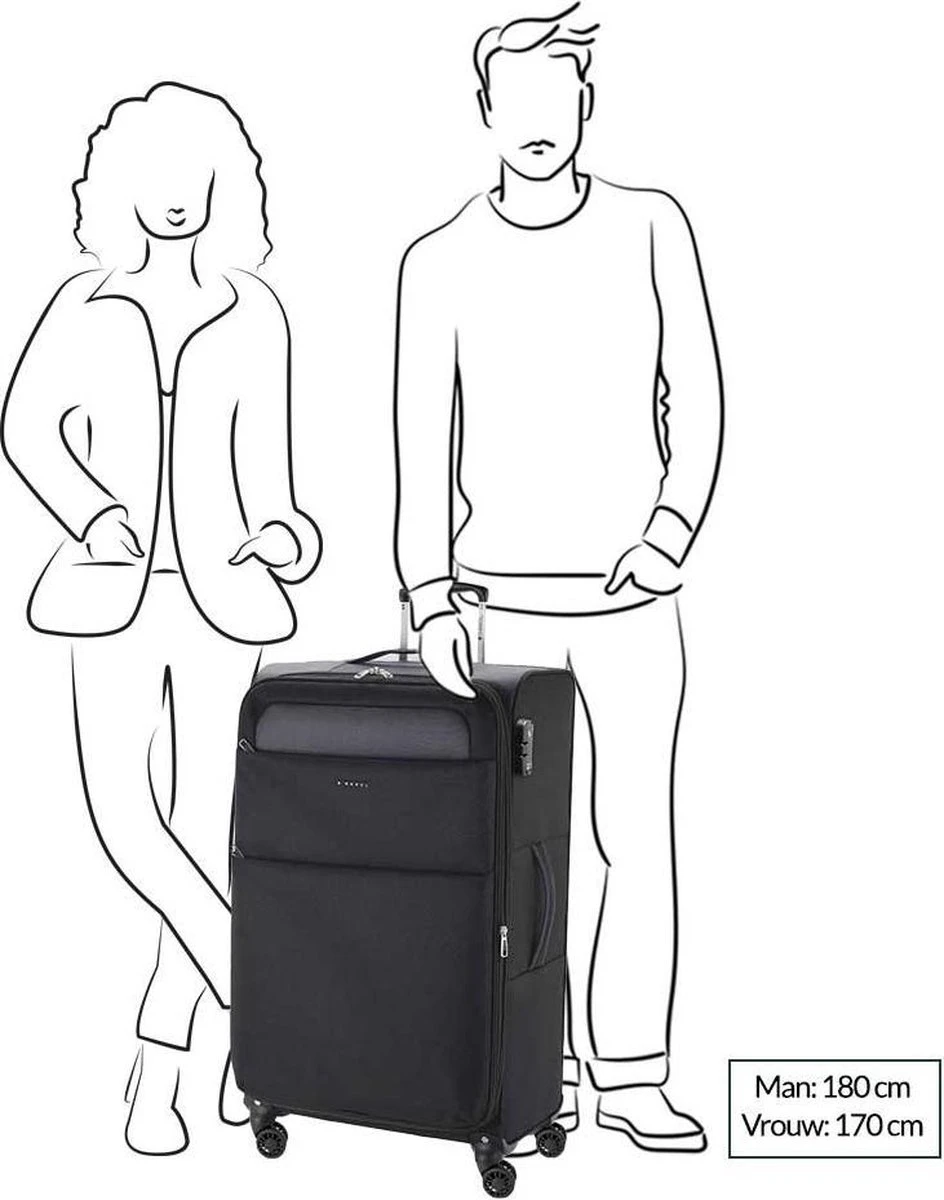 Gabol Cloud Trolley Large 79 blue -Extreem licht (3 kg) Gabol Cloud Trolley Large 79 Blue -Extreem Licht (3 Kg) -Optimaal Reisopslag Winkel 944x1200 3