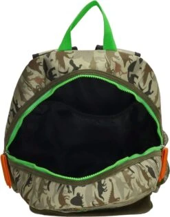 Zebra Rugzak Dino Camouflage (m) + Dino Ei -Optimaal Reisopslag Winkel 944x1200 4