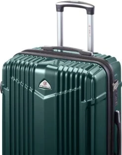 Tesla PC - Reiskoffer - 65 Cm - 4 Wielen - Groen 8 Tesla PC - Reiskoffer - 65 Cm - 4 Wielen - Groen -Optimaal Reisopslag Winkel 946x1200 2