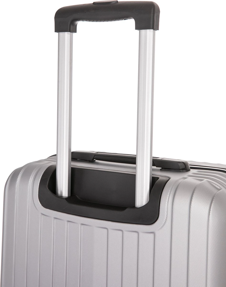 Royalty Rolls Amsterdam Handbagage Koffer 52 cm - 25 liter - Zilvergrijs Royalty Rolls Amsterdam Handbagage Koffer 52 Cm - 25 Liter - Zilvergrijs -Optimaal Reisopslag Winkel