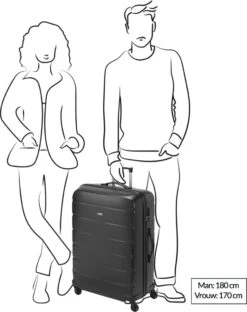 Princess Traveller Grenada - Reiskoffer - Spring Fever - L - 78cm -Optimaal Reisopslag Winkel 950x1200