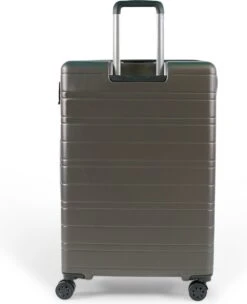 ©TROLLEYZ - Amsterdam No.9 - Reiskoffer 78cm Met TSA Slot - Dubbele Wielen - 360° Spinners - 100% ABS - Reiskoffer In Cloudy Grey -Optimaal Reisopslag Winkel 975x1200 5