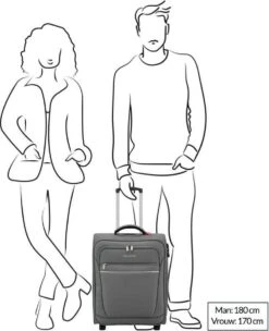 Travelite Cabin 2 Wheel Trolley Black -Optimaal Reisopslag Winkel 976x1200 1