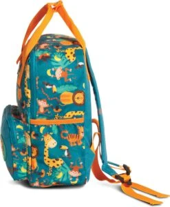 Fabrizio Rugzak Jungle Junior 8 Liter Polyester Groen/oranje -Optimaal Reisopslag Winkel 988x1200 3