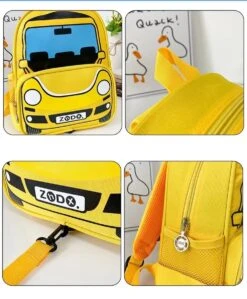 Merkloos Rugtasje - Rugzak - Schooltas - Zwart Politie - Jongens - Meisjes - Cadeau - Sinterklaas - Kerst - 1 Jaar - 2 Jaar -Optimaal Reisopslag Winkel 990x1200 3