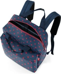 Reisenthel Allday Backpack M Rugzak - 15L - Mixed Dots Red Rood -Optimaal Reisopslag Winkel 996x1200 2